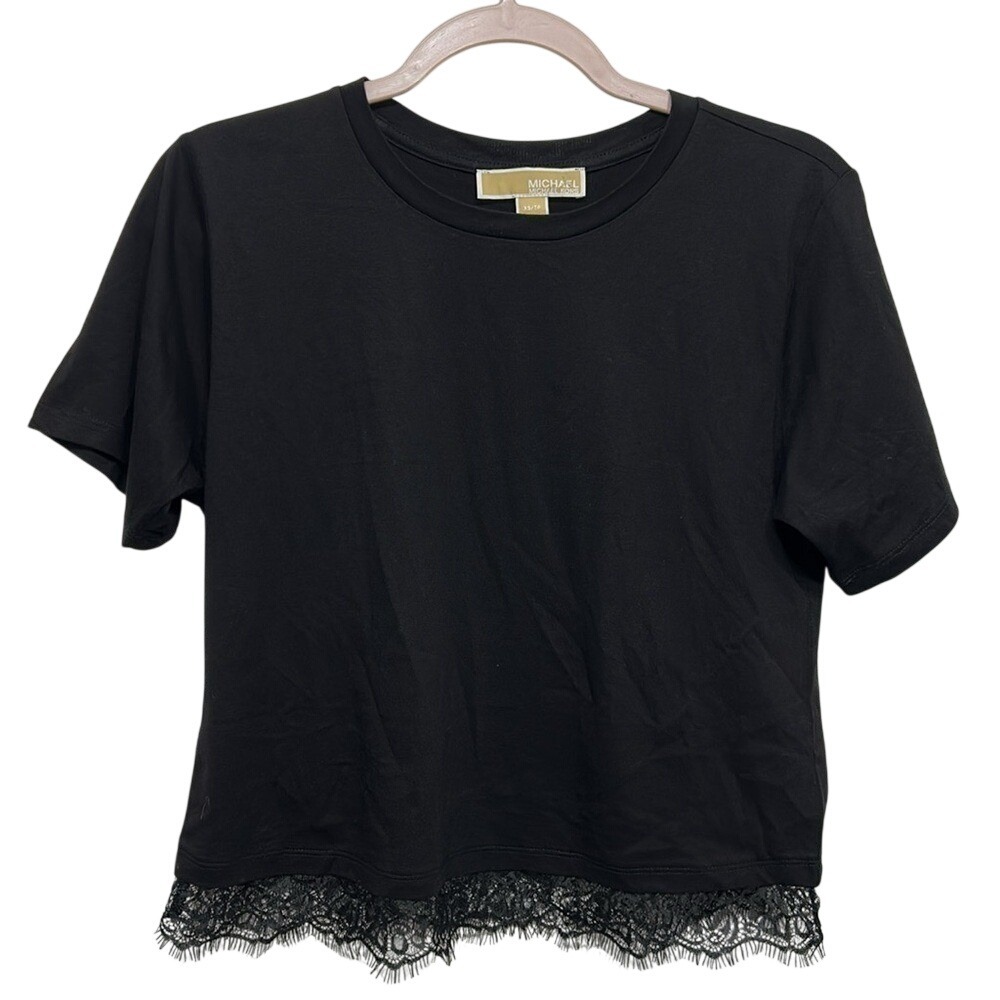 Michael Michael Kors women's crop top short tee